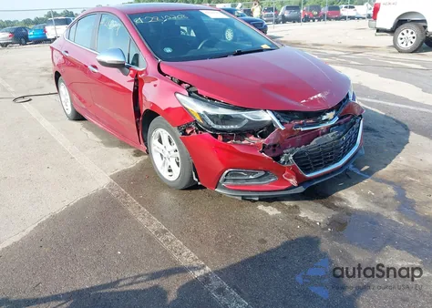 2018 Chevrolet Cruze Lt Auto из США, поврежденный, VIN 1G1BE5SM9J7197078